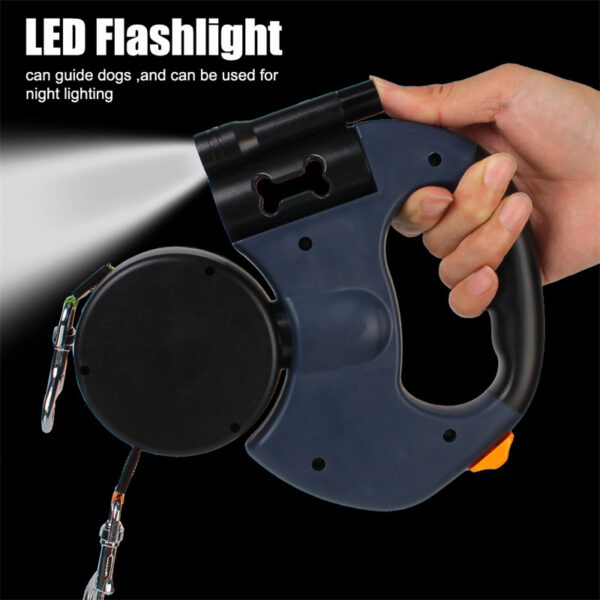 Dual Pet Leash Lead 360 Swivel