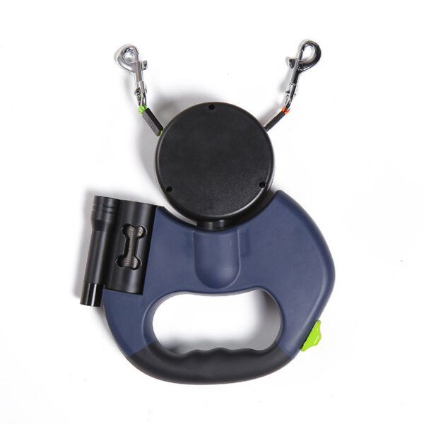 Dual Pet Leash Lead 360 Swivel