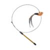 Steel Wire Feather Cat Teaser Stick