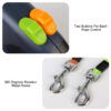 Dual Pet Leash Lead 360 Swivel